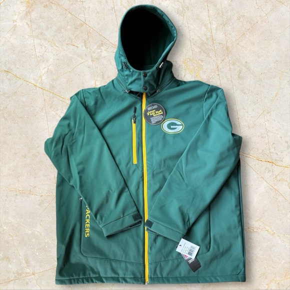 NFL Soft Shell Coat - Green Bay Packers, 2XL - NWT - Picture 1 of 13